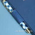 A5 Notebook Travel Travel Leather Printing с держателем пера